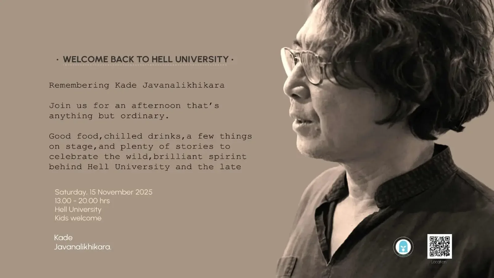 WELCOME BACK TO HELL UNIVERSITY 21 - WELCOME BACK TO HELL UNIVERSITY event photo at Hell University cultural hub in Mae Taeng, Chiang Mai, Thailand