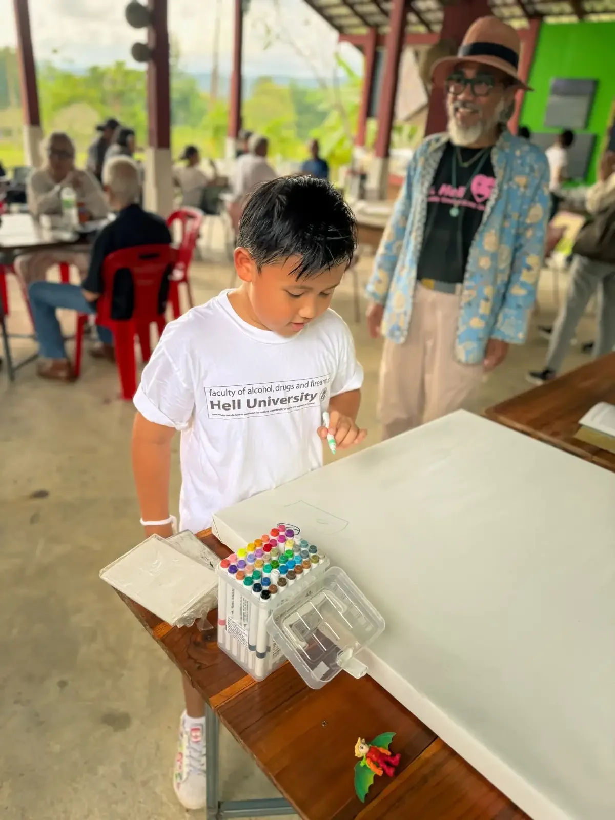 WELCOME BACK TO HELL UNIVERSITY 18 - WELCOME BACK TO HELL UNIVERSITY event photo at Hell University cultural hub in Mae Taeng, Chiang Mai, Thailand