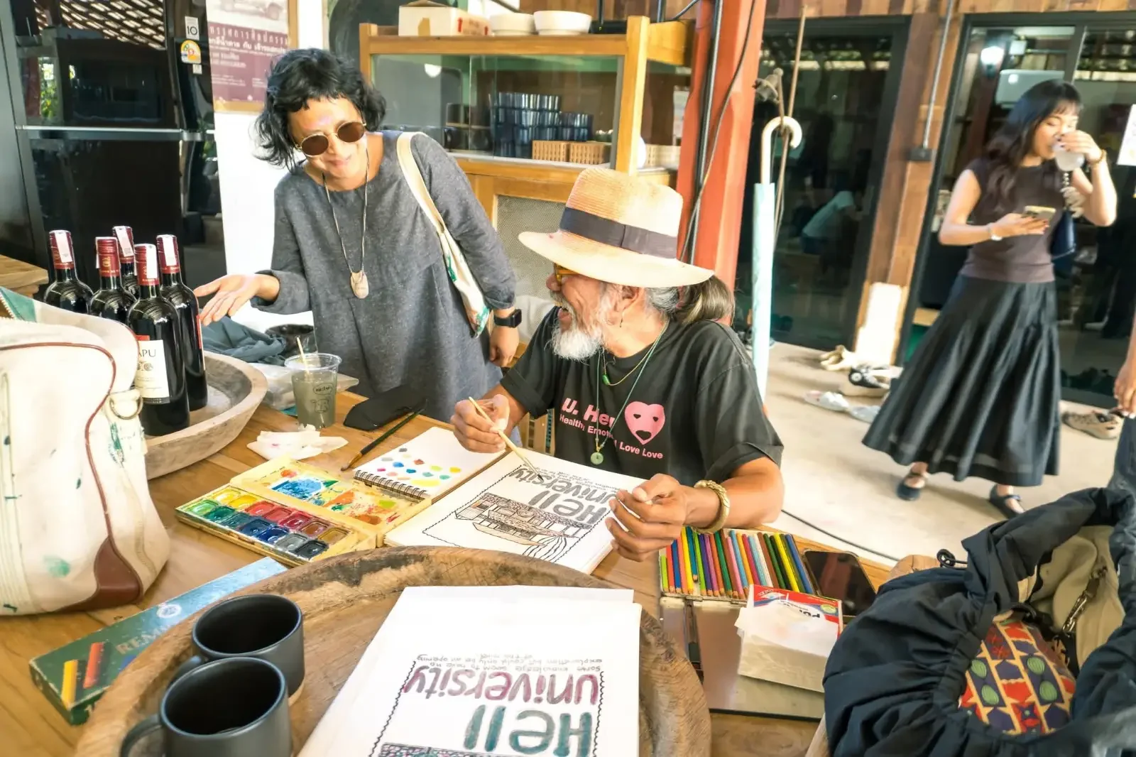 WELCOME BACK TO HELL UNIVERSITY 12 - WELCOME BACK TO HELL UNIVERSITY event photo at Hell University cultural hub in Mae Taeng, Chiang Mai, Thailand